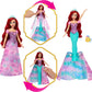 Mattel Disney Frozen Elsa Ice Skating Fashion Doll & Accessories with 8 Surprises, Including Snowflake Gem Box, Ring for Child & Play Pieces
