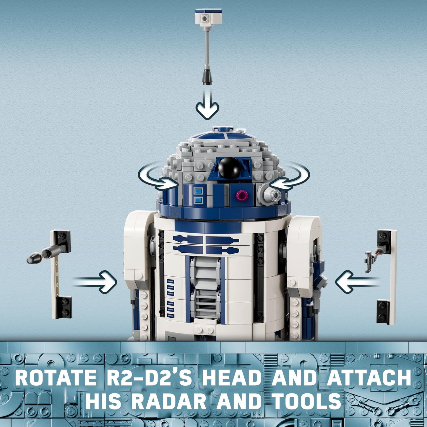 LEGO Star Wars R2-D2 Building Toy Set - Play or Display Star Wars Toy for Boys & Girls, Ages 10+ - Gift Ideas for Kids & Fans - Includes 25th