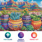 Cross & Glory | Jigsaw Puzzles for Adults | Mesa Verde Succulent Sunset