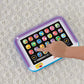 Fisher-Price Toddler Learning Toy Laugh & Learn Smart Stages Tablet with Lights & Music for Early Pretend Play, Blue, for Infants Ages 1+ Years