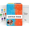 Little Talk Conversation Cards for Kids - 170 Prompts for Social Skills, Family Games, Travel & Therapy - BestSelf Deck for Ages 4-12, ADHD Tools