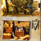 DIY Book Nook Kit, Book Nook Shelf Insert Kit Light Up Bookends,DIY Miniature Dollhouse Booknook Kits for Adults (Detective Agency)