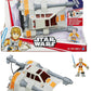 STAR WARS Galactic Heroes Snow Speeder Vehicle with Luke Skywalker
