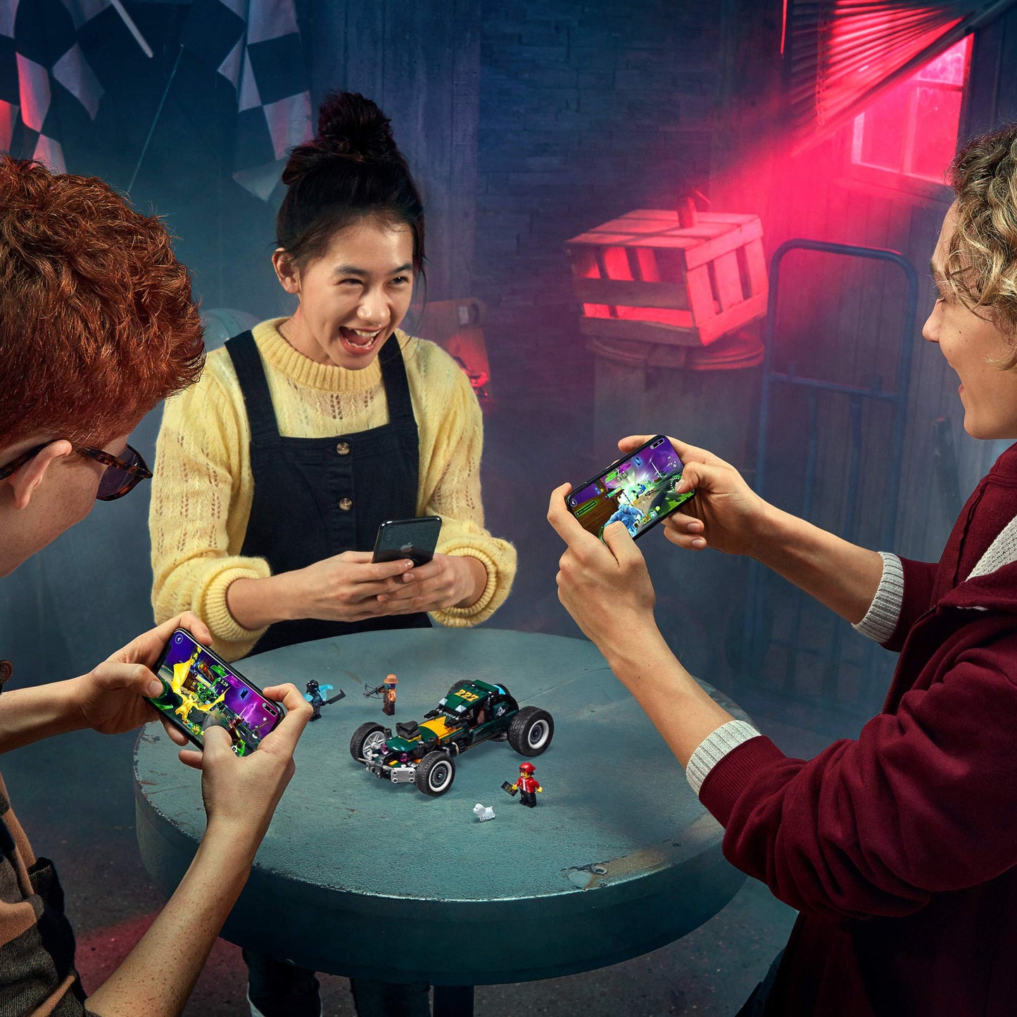LEGO Hidden Side Supernatural Race Car 70434, Popular Augmented Reality (AR) Ghost Toy, App-Driven Ghost-Hunting Kit, Includes Jack, Vaughn