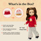 Jilly Bing Riley Mixed Baby Doll - Authentic Asian and Caucasian Multicultural Baby Dolls for Kids, Gifts for Kids Encouraging Imaginative Play and