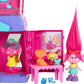Mattel DreamWorks Trolls Fun Fair Surprise Fairtastic Fashion Boutique Playset with Queen Poppy Small Doll & 25 Accessories