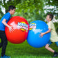 Wicked Mega Bounce XL - The World's Bounciest Inflatable Ball! Extra Large Bounce Ball for All Terrain Bounceability! Super Grip Graphics Outdoor