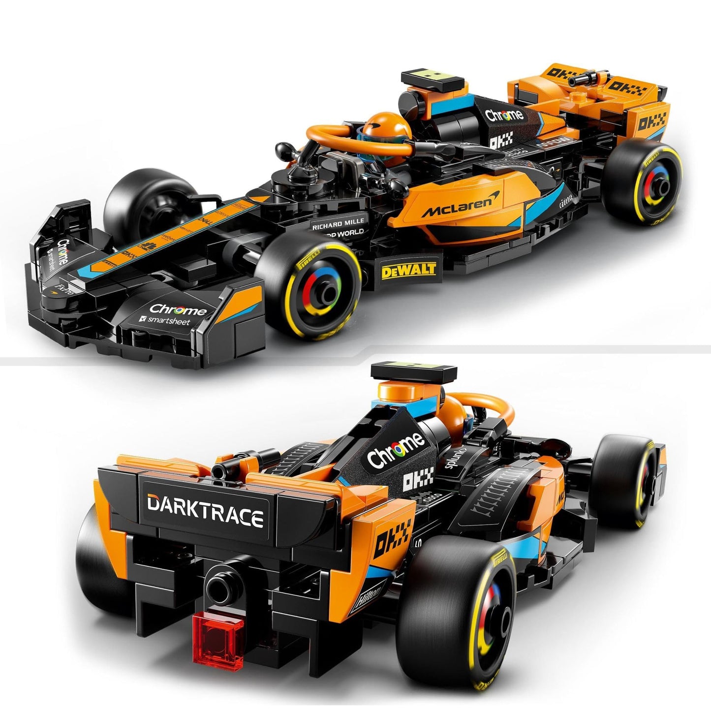 LEGO Technic & Speed Champions McLaren Racing Pack Building Toys Set - Race Cars Toys for Kids, Boys & Girls, Ages 9+ - Gift for Birthdays - 66792