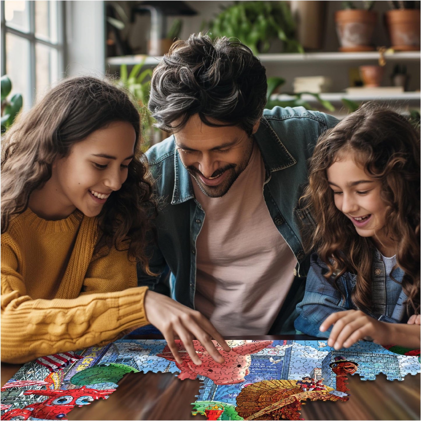 White Mountain 1000 Piece Jigsaw Puzzle, New York Thanksgiving Parade