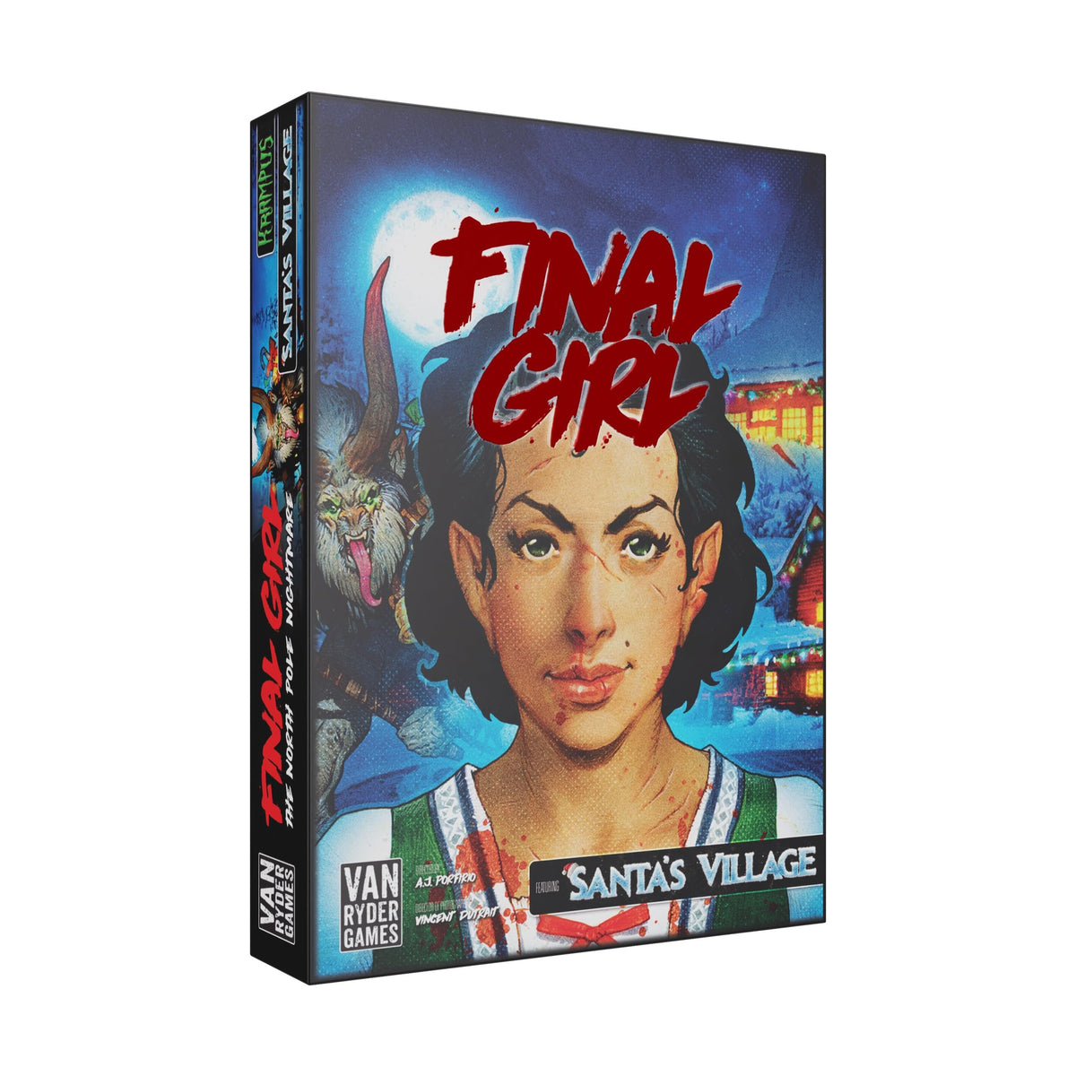 Van Ryder Games Horror Board Game, Final Girl, The North Pole Nightmare, Special Feature Film Box, Core Box Required, 20-60 Minutes Gameplay, Ages 14+