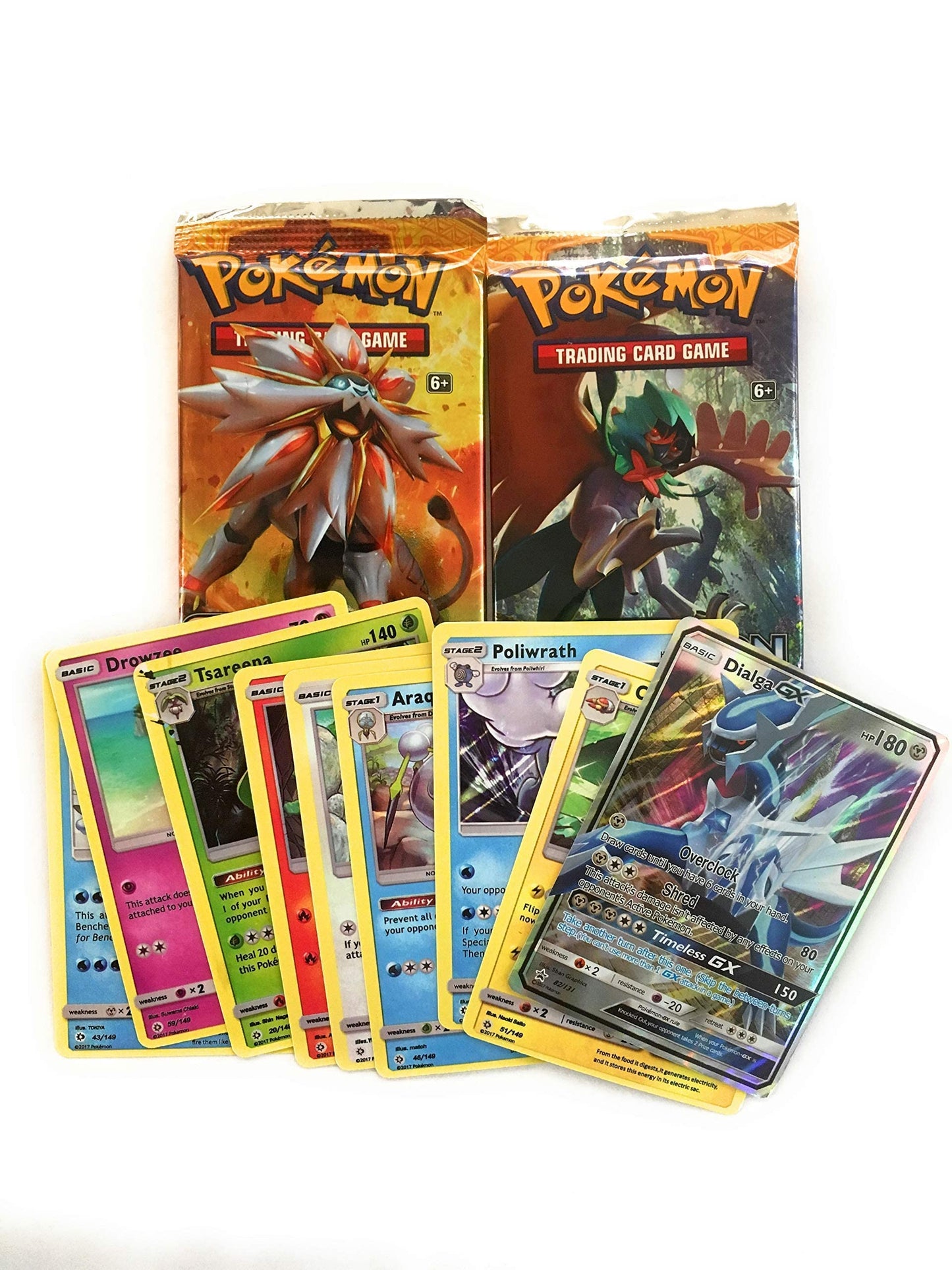 1 Random Pokemon Sun & Moon English Booster pack