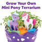 Creativity for Kids Mini Garden: Pony Terrarium Kit | Summer Crafts for Kids | Horse Gifts for Girls, Crafts for Kids and Girl Toys & Birthday Gift
