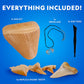 National Geographic Shark Tooth Fossil Dig Kit and Necklace for Kids