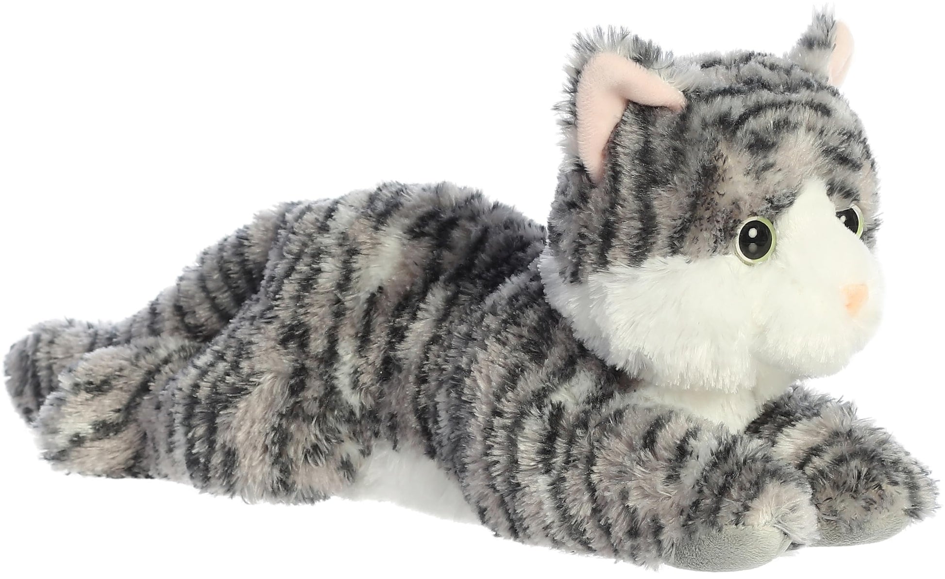 Aurora® Adorable Flopsie™ Lily™ Stuffed Animal - Used to Create Imaginative Play Adventures - Perfect for Birthdays, Kids and Adults, All Ages - Gray