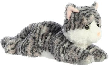 Aurora® Adorable Flopsie™ Lily™ Stuffed Animal - Used to Create Imaginative Play Adventures - Perfect for Birthdays, Kids and Adults, All Ages - Gray