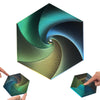 Fractal Fidget Toys, Kinetic Desk Spinning Toy, 35 Circles?5.9x6.69in, Used for Anxiety Disorder ADHD, Adult Office Visual Illusion fingertip Toys
