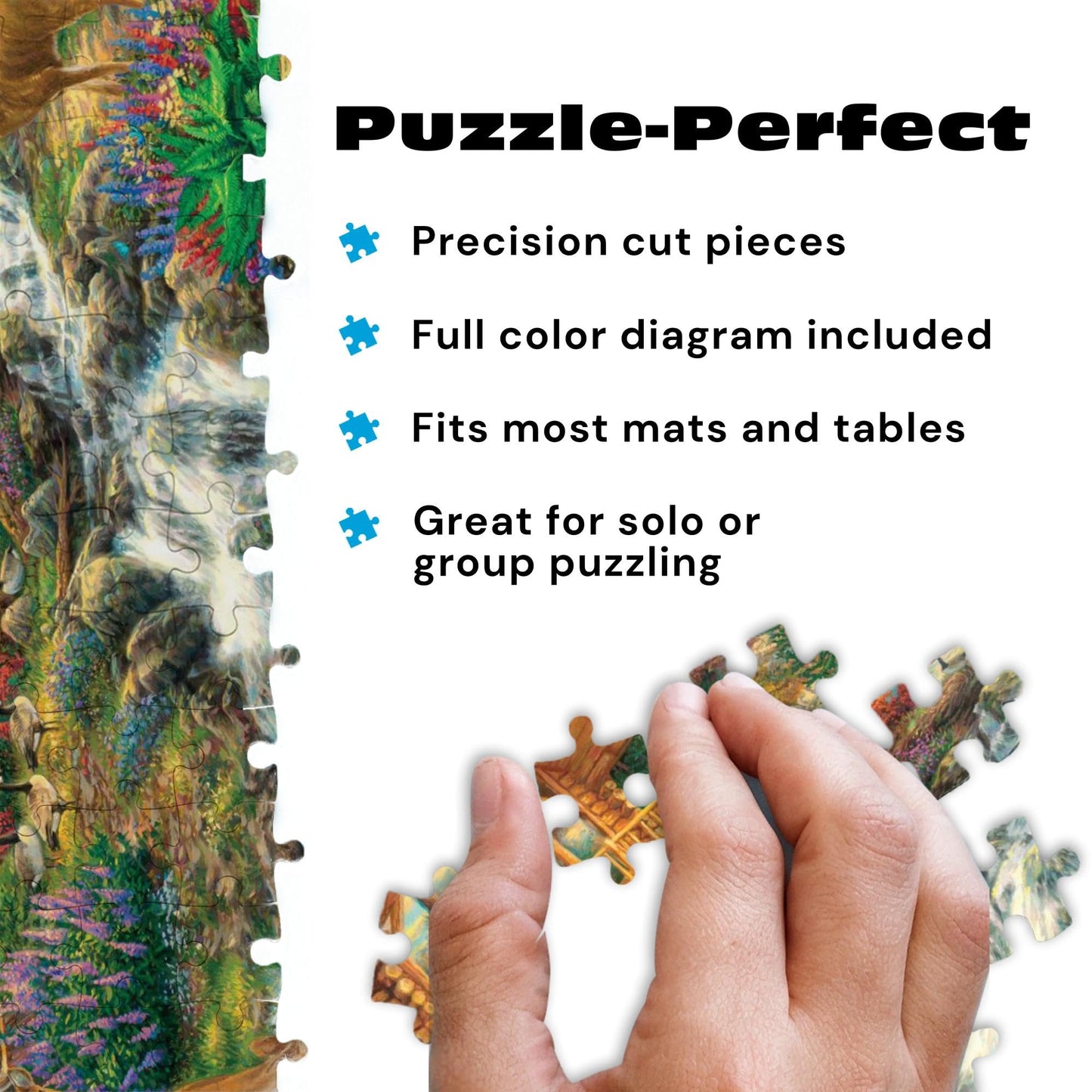 Buffalo Games - Alpine Serenity - 1000 Piece Jigsaw Puzzle for Adults