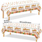 HigzYovn 3Pcs Gingerbread Christmas Decorations Gingerbread Party Supplies Tablecloth for Christmas Gingerbread Party Decorations Gingerbread House