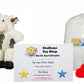 Stuffems Toy Shop Make Your Own Stuffed Animal Mini 8 Inch Bessie Mae Moo-Cho the Cow Kit - No Sewing Required!