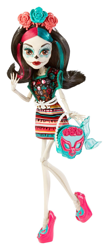 Monster High Monster Scaritage Skelita Calaveras Doll and Fashion Set
