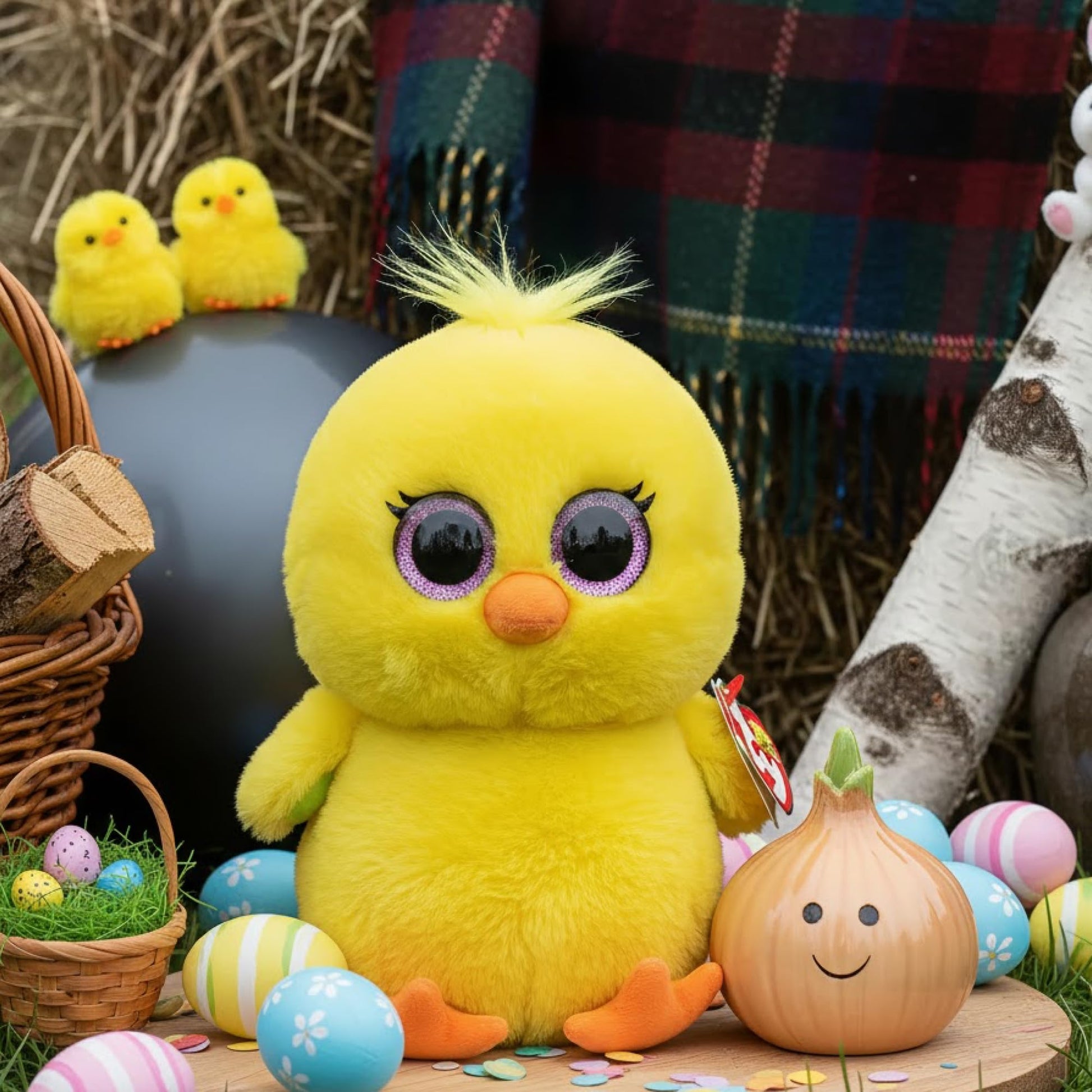 Ty Beanie Boo CHIRPS the Yellow Chick - 6"