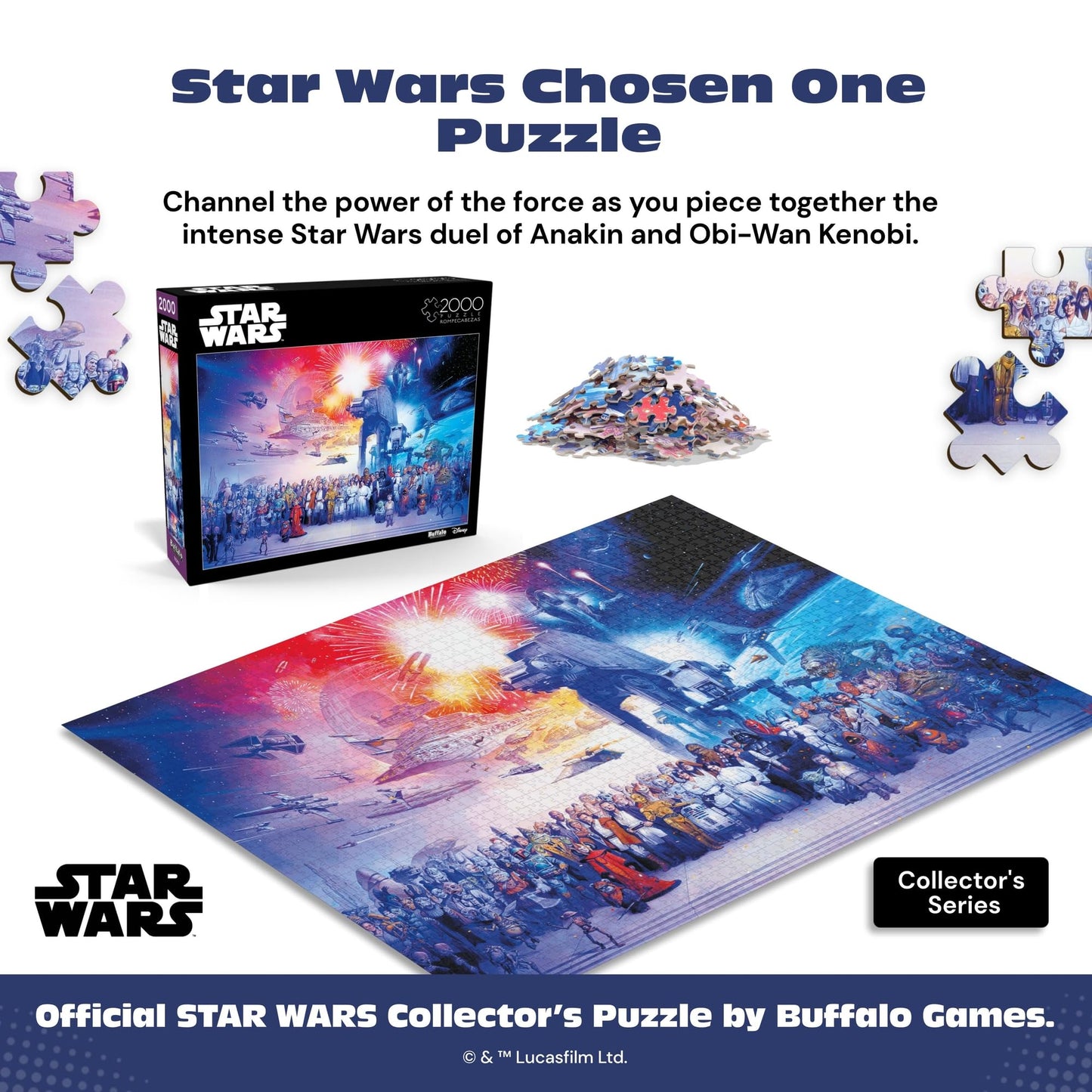 Buffalo Games - Star Wars™ You were the Chosen One - 2000 Piece Puzzle