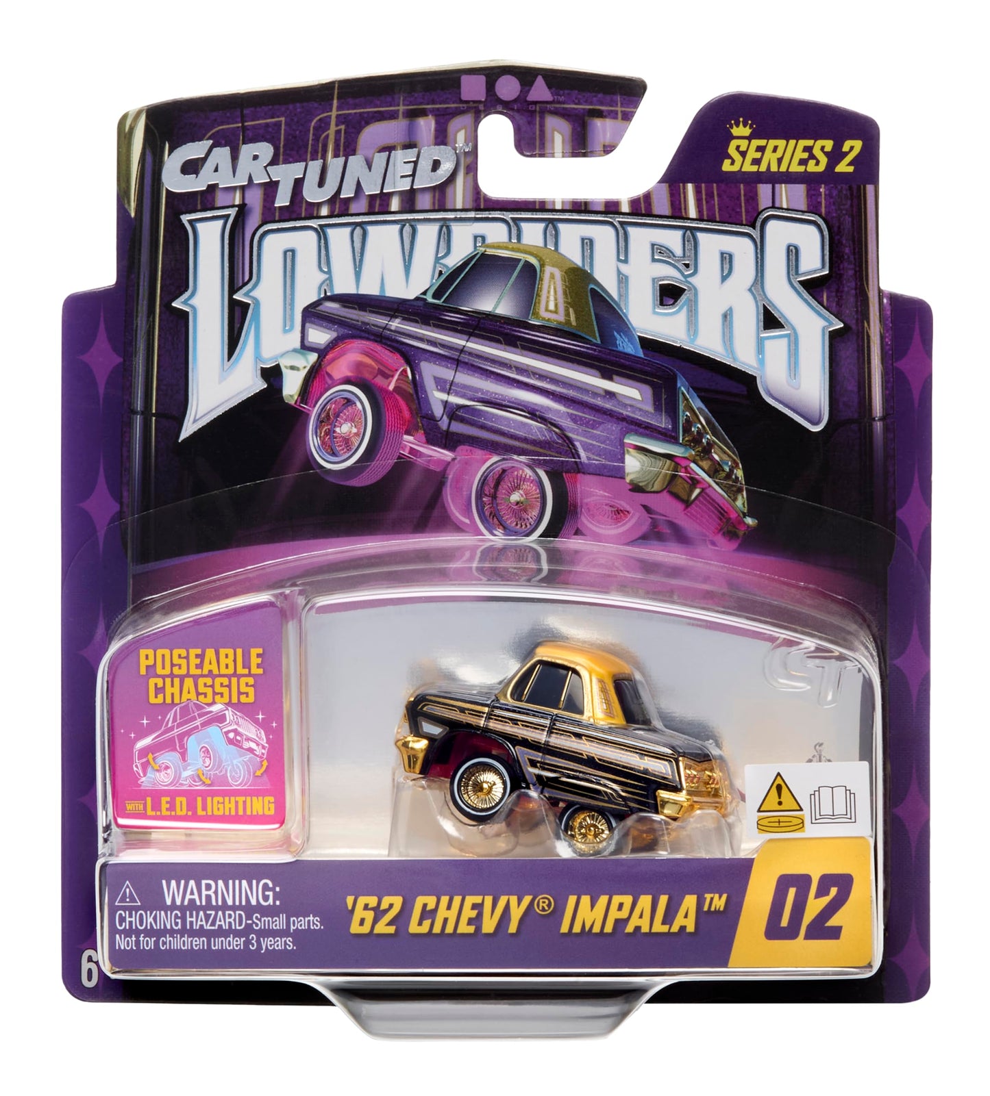 CarTuned™ Lowrider Series 2-1962 Chevy Impala