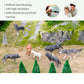 Volnau Wolf Toys Animal Figures 7PCS Figurines Zoo Pack for Toddlers Kids Christmas Decoration Gift Preschool Educational Sheep Jungle Forest Safari