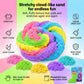 Carolart Stretchy Sensory Sand, Soft Cloud Sand, Play Sand Refill for Kids