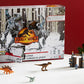 Mattel Jurassic World Dominion Advent Calendar, 24-Day Countdown, Daily Surprise of Mini Dinos, Humans & Gate Pieces, Holiday Gift