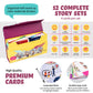 SPARK INNOVATIONS Kids Story Cards Sequence Game Large Storytelling and Sequencing Cards. Community Helper Stories for Sentence Building Educational