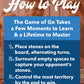 WE Games Go Game Set 12 Inch - Traditional Go Set with Pull-Out Storage Drawers, Portable Wood Veneer Goban, Strategy Board Games for Adults, Go Board