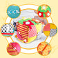 KAKIBLIN Cubic Activity Learning Toy with Zippers, Latches, Buckles, Laces, Snaps, Buttons and More - Perfect for Toddlers at Home, on Airplanes, Cars
