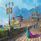 Ceaco - Thomas Kinkade Disney - Frozen Celebration - 1000 Piece Puzzle