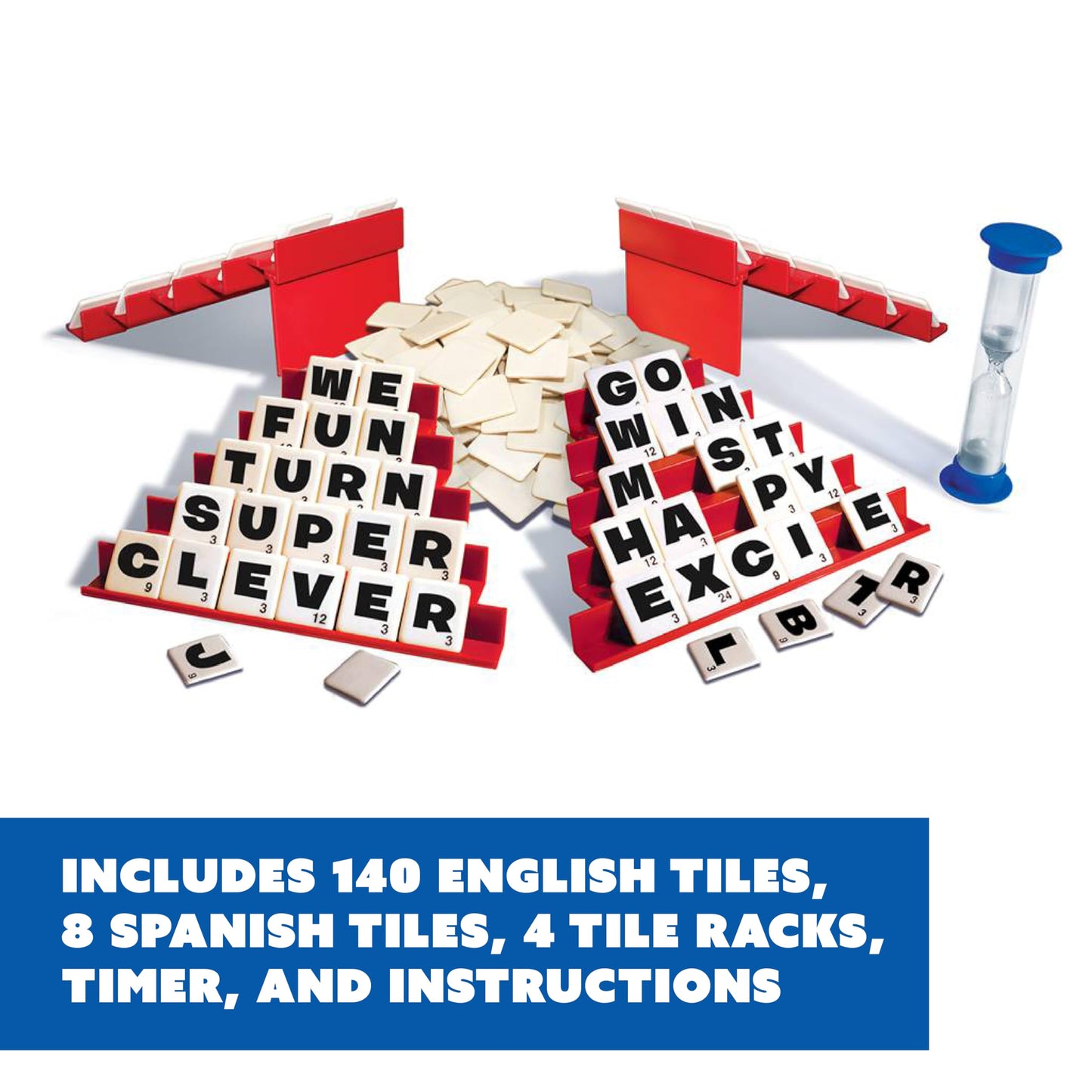 Dabble® Word Game | Fast-Paced Family Board Game | Enhances Spelling and Vocabulary for All Ages | Spell the First Five Words | Award-Winning