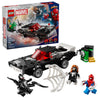 LEGO Marvel Spider-Man vs. Venom Muscle Car Toy - Building Set for Kids, Boys and Girls, Ages 7+ - with Spider-Man, Venom, and Spider-Woman