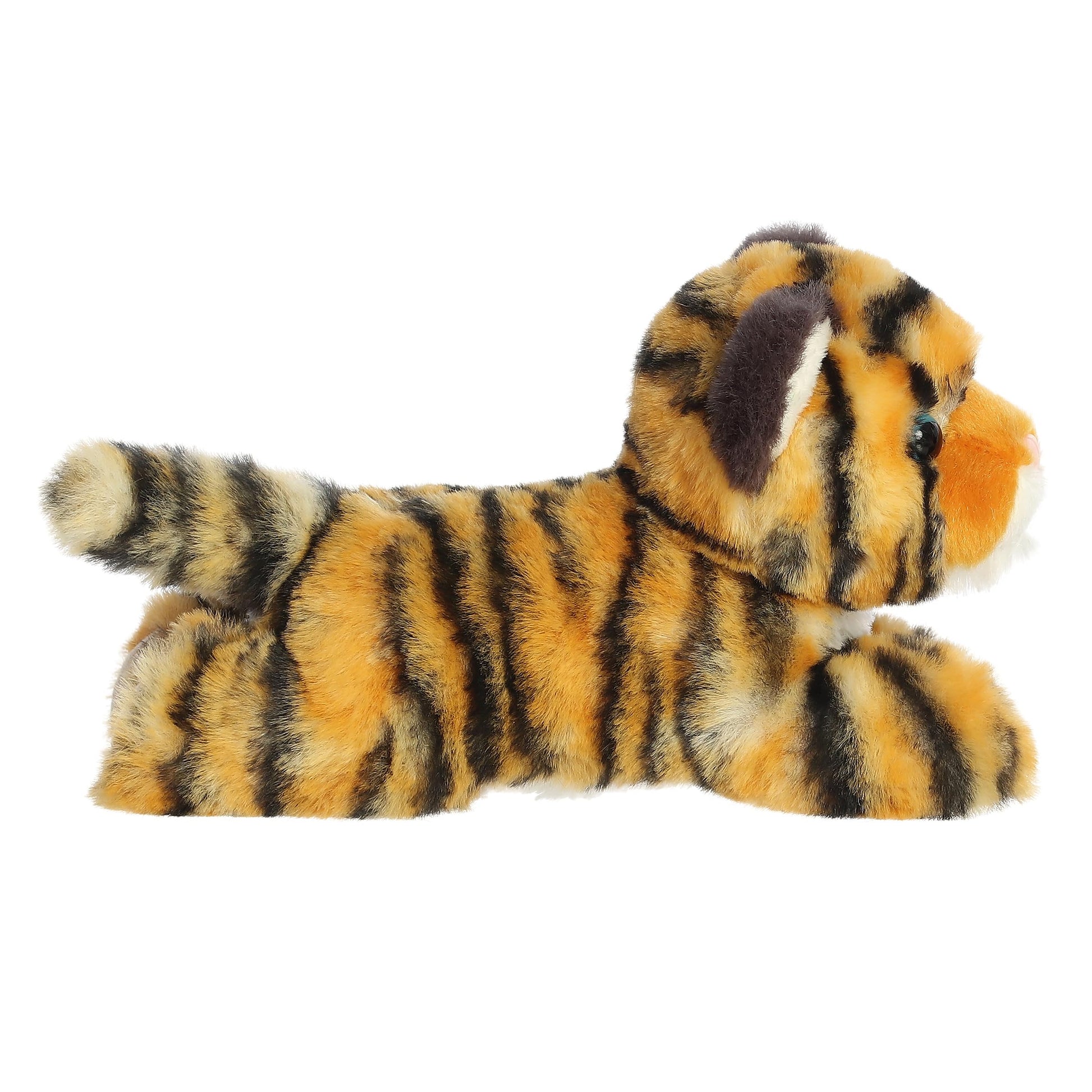 Aurora® Adorable Mini Flopsie™ Tiger Cub Stuffed Animal - Mini Companions Ready for Playful Adventures - for Kids All Ages, Toddlers, Adults,