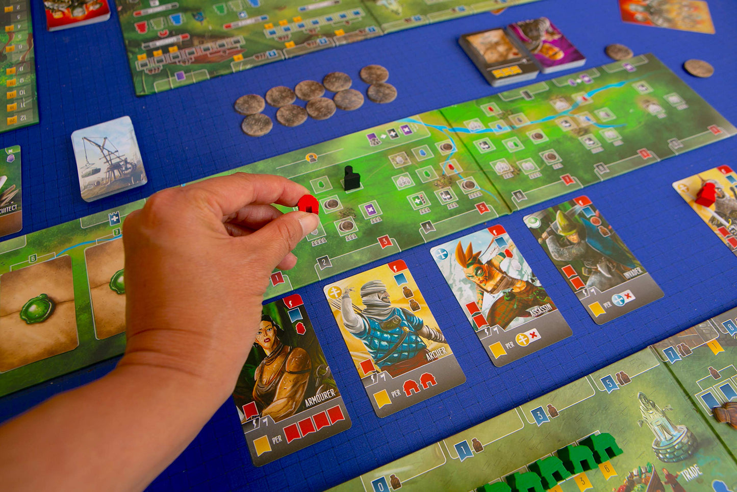 Renegade Game Studios Paladins of The West Kingdom Strategy Board Game, 1-4 Players, Worker Placement, Ages 12 Plus