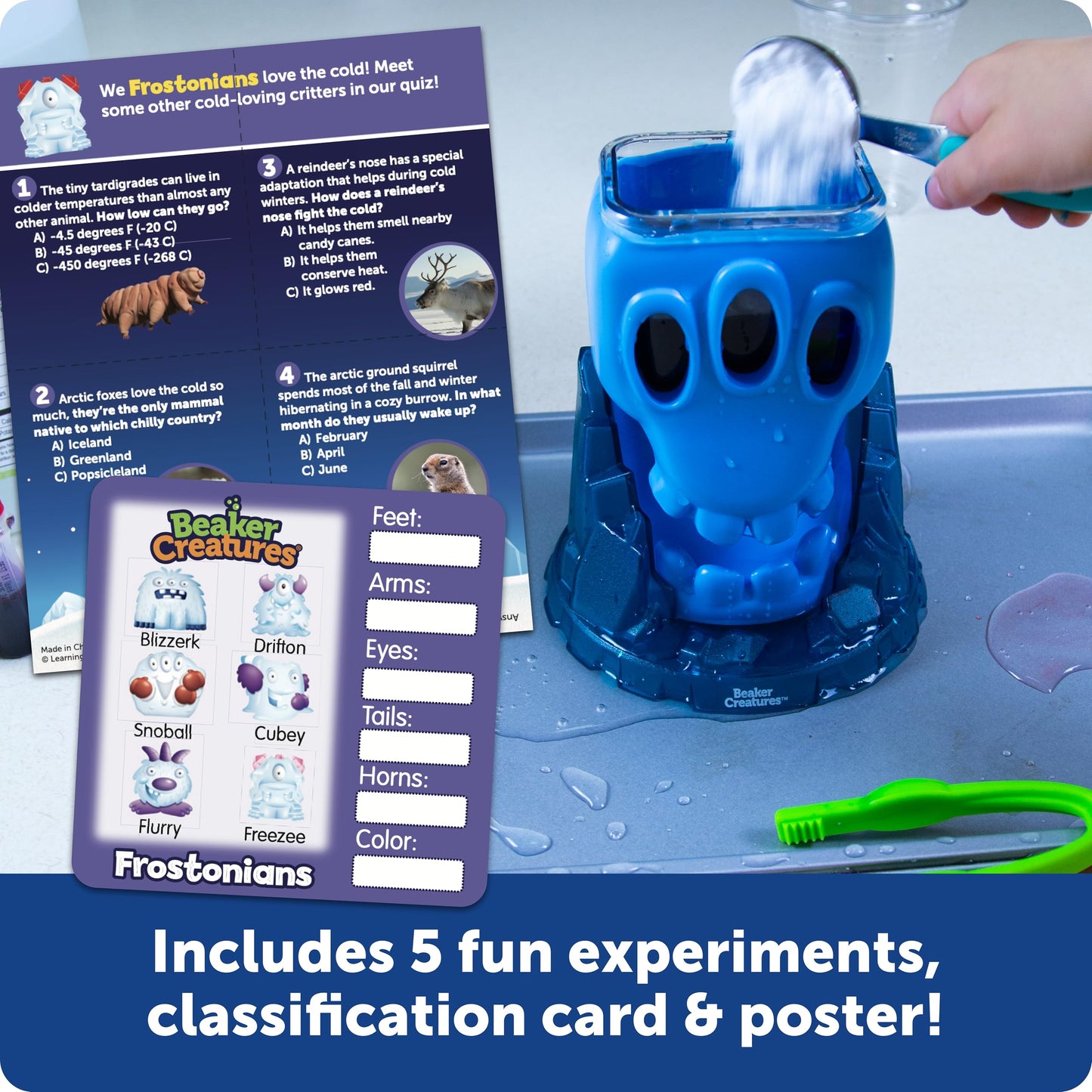 Learning Resources Beaker Creatures Skull Mountain Volcano