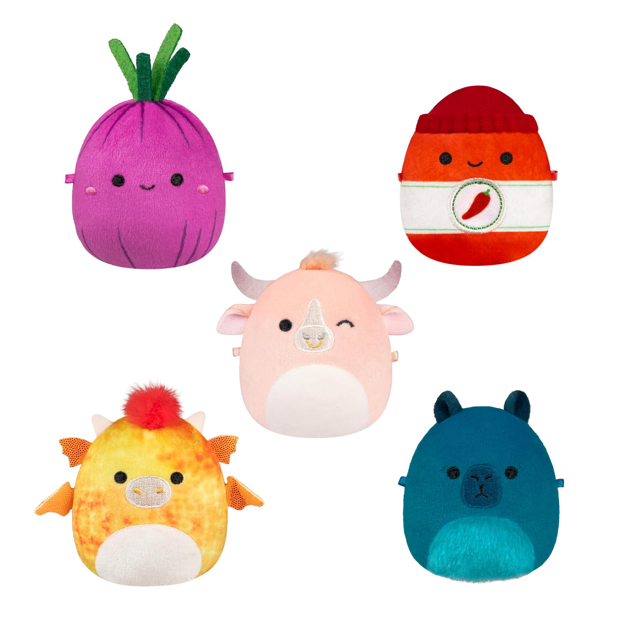 Squishmallows Original Micromallows Plush 5-Pack