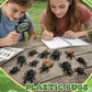 Bbiamsleep 10 Pcs Beetle Figurine Plastic Beetles Models Plastic Bugs Garden Animal Cake Topper