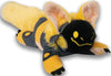 Boss Monsta Protobean V3 Plushie - Yellow | Soft & Squishy Collectible Plush Toy | Adorable Robot Bean Plush for Snuggles & Display