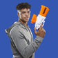 Nerf Fortnite SR Blaster - 4-Dart Hammer Action - Includes Removable Scope and 8 Official Nerf Elite Darts - for Youth, Teens, Adults