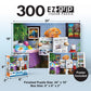 MasterPieces 300 Piece EZ Grip Jigsaw Puzzle for Adults and Family - The Library - 18" x 24"