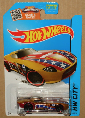 Hot Wheels, 2015 HW City, Fast Felion [Gold] Treasure Hunt #69/250
