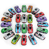 21 Pack Pull Back Toy Cars, Party Favors, Goodie Bag Stuffers, Race Vehicles Bulk, Pinata Fillers, Teacher Treasure Prize Box Toys for Boys Girls