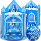 Mnagant Princess Play Tent,Kids Toys for Girls,Ice Castle Kids Tent Indoor and Outdoor, Large Imaginative Playhouse 51" X 40" with Carrying Bag