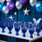 YinNorth 12 Pcs Metallic Foil Spray Centerpiece Party Star Table Decoration Brust Glitter Table Topper Decor for Birthday Graduation Holiday Christmas