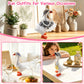 Estedro 6 Set Desk Goose Outfits 7 Inches 18 PCS Mini Porch Goose Clothes with Cute Hat Necklace Dresses and Sunglasses Funny Desk Goose Accessories