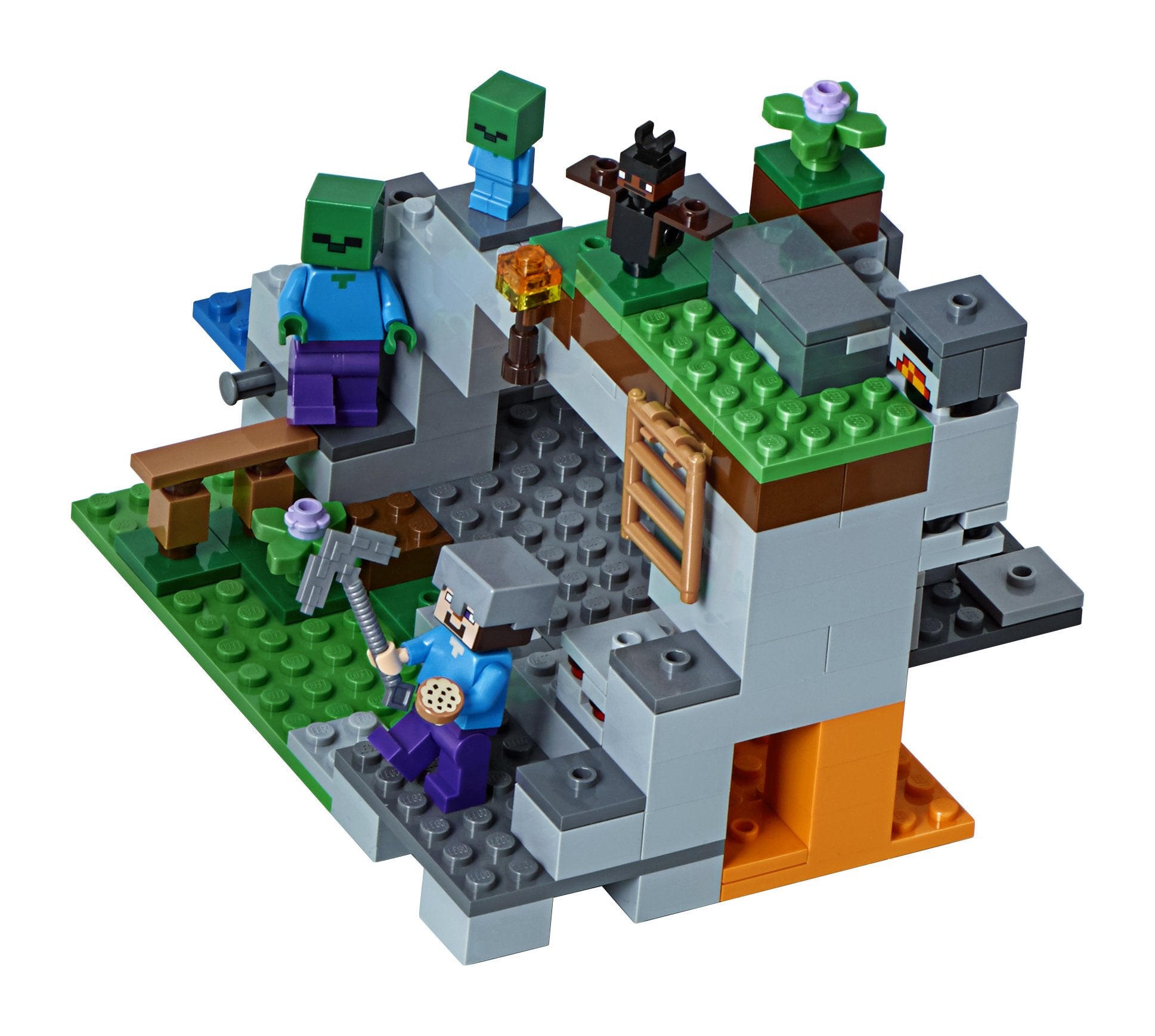 LEGO Minecraft the Zombie Cave 21141 Building Kit (241 Piece)